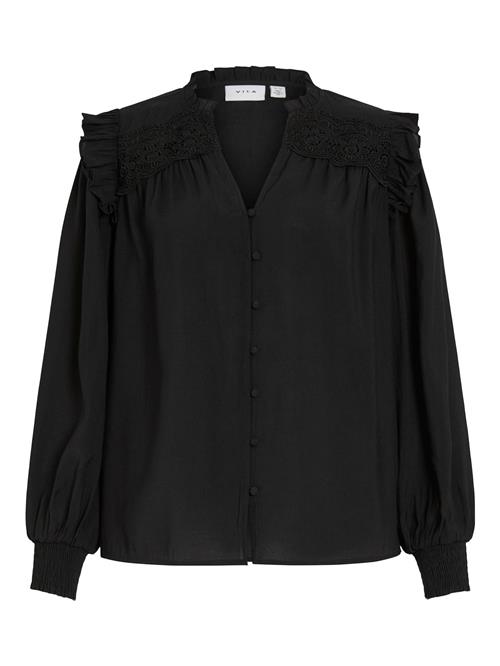 VILA Bluse 'VIKomma'  sort