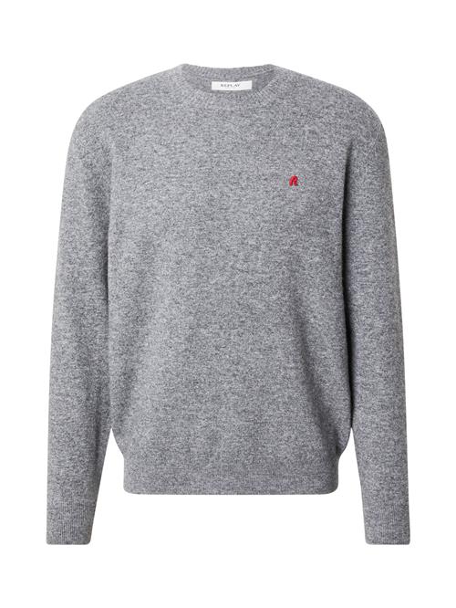 REPLAY Pullover  grå-meleret