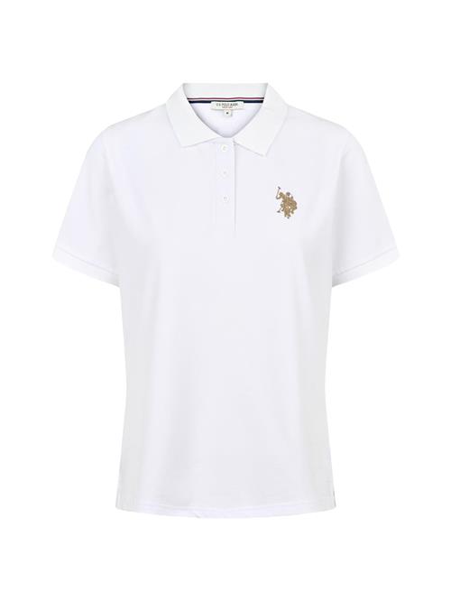 U.S. POLO ASSN. Shirts 'Hariet'  sennep / hvid