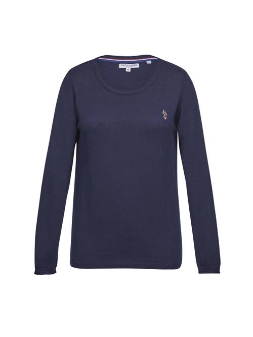 U.S. POLO ASSN. Pullover 'May'  safir / brun / rød / hvid