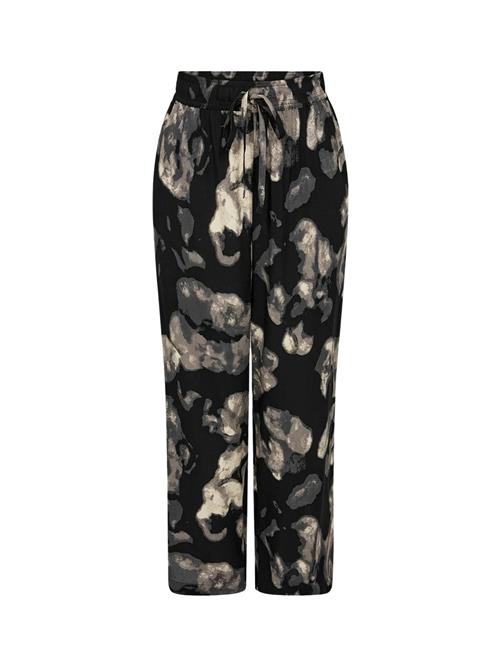 Wasabi Concept Bukser 'Keisie'  mørkebeige / grafit / sort / offwhite