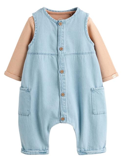 Next Undertøjssæt  blå / brun