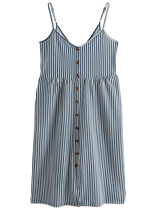 Next Kjole  mørkeblå / hvid