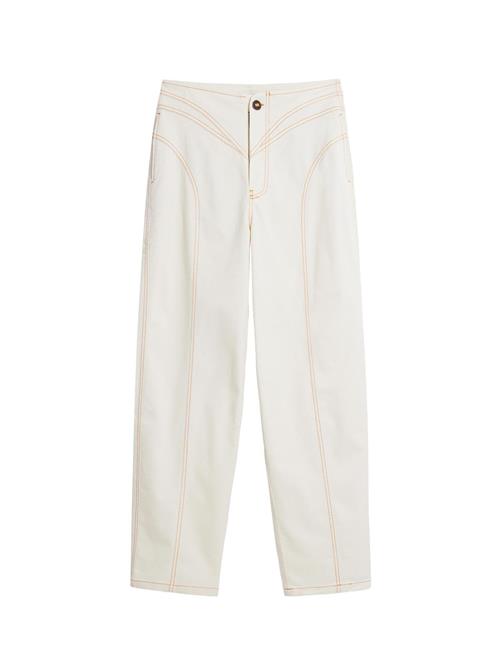 Desigual Bukser  orange / hvid