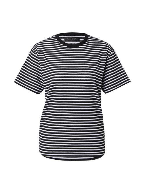 GUESS Shirts 'SARA'  sort / hvid