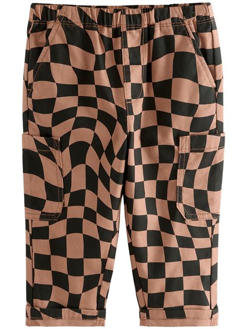 Next Bukser  lysebrun / sort