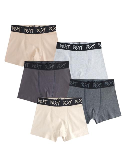 Next Underbukser  beige / lysebeige / mudderfarvet / mørkegrå / grå-meleret