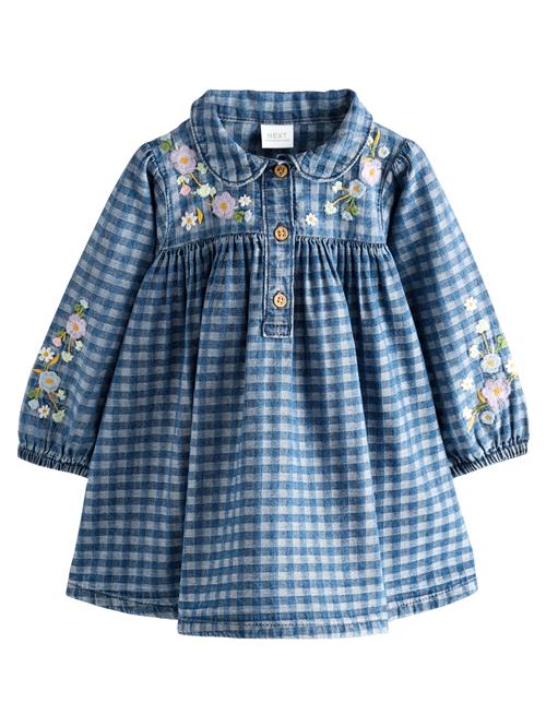 Next Kjole  blue denim / lyseblå / lilla / hvid