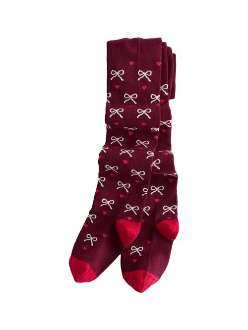 Next Strømpebukser  rød / blodrød / hvid