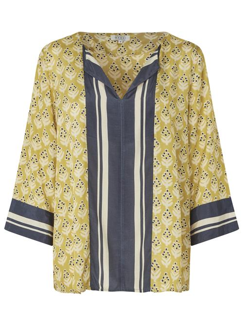 Masai Bluse 'MaByrana'  creme / blå / siv