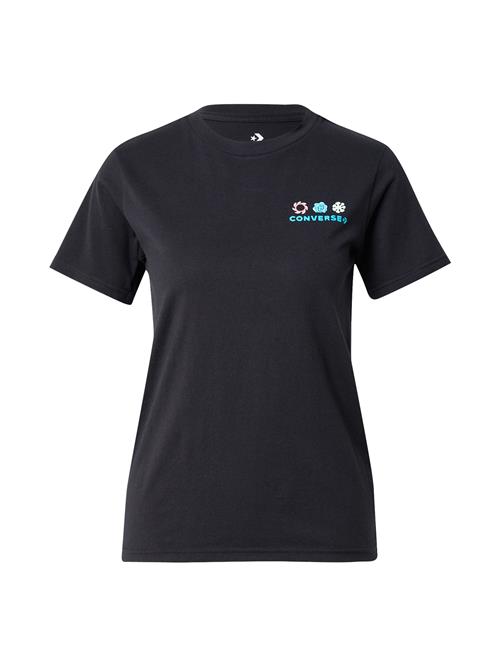 CONVERSE Shirts 'SEA'  lyseblå / pastelgrøn / pink / sort