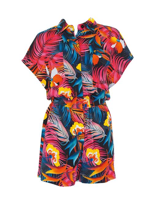 SUNFLAIR Jumpsuit  neonblå / gul / lys rød / sort