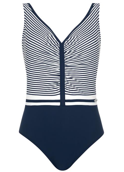 SUNFLAIR Badedragt  navy / hvid