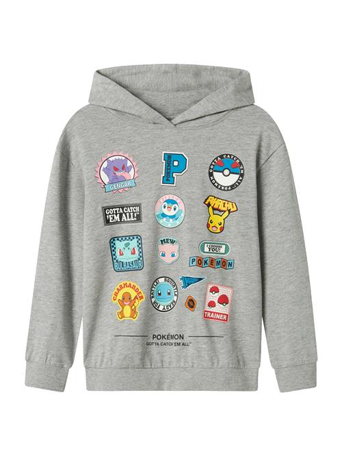 NAME IT Sweatshirt 'NKMJIMM POKEMON'  azur / curry / grå / sort