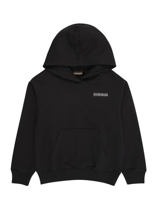 NAPAPIJRI Sweatshirt 'B-AHR'  lysegrå / sort