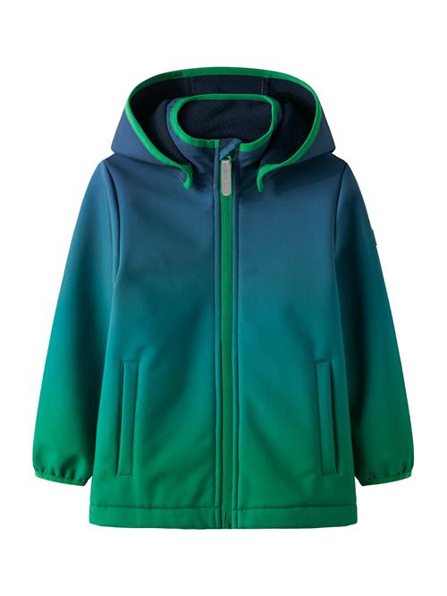 NAME IT Funktionsjakke 'NMMMalta05'  mørkeblå / grøn / petroleum
