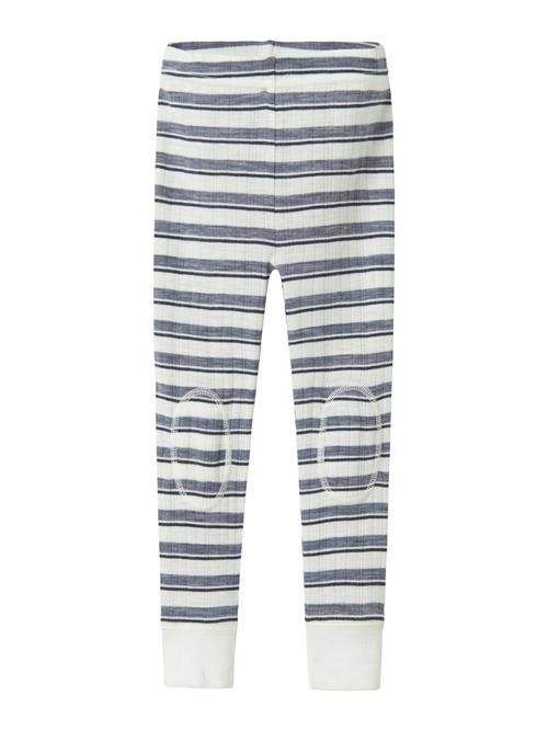 NAME IT Leggings 'NMMWang'  grå / sort / hvid