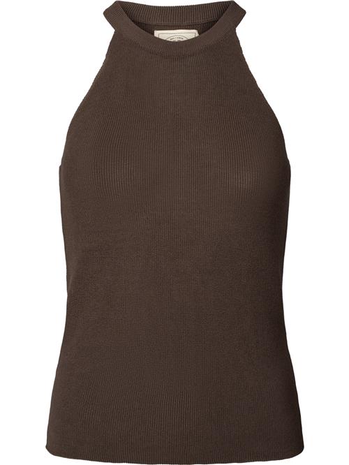 Gai+Lisva Sticktop 'Lulu'  mørkebrun