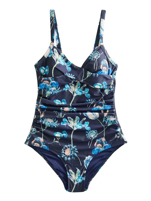 Next Formgivende badedragt  sand / natblå / lyseblå / oliven