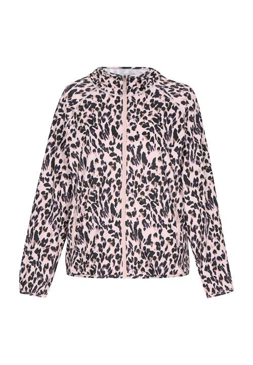 SANIKA Overgangsjakke  beige / pink / sort