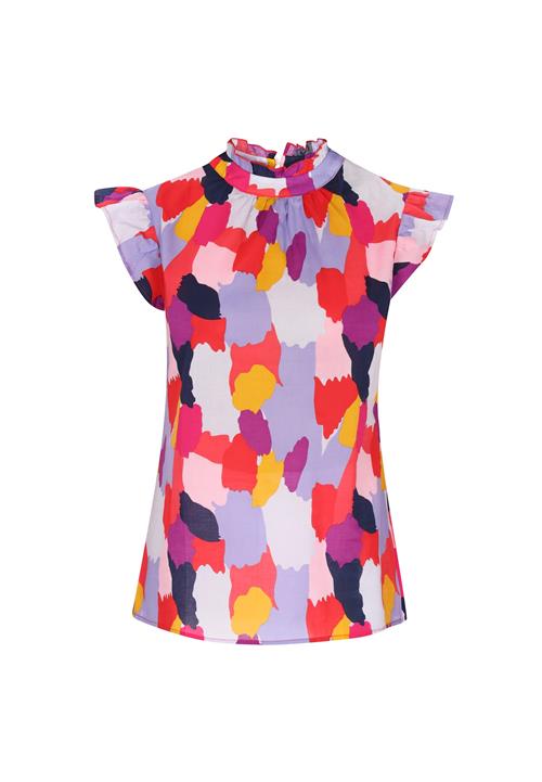 NALLY Bluse 'Fashion Look'  marin / curry / lilla / rød