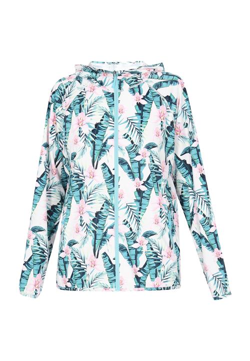 SANIKA Overgangsjakke  creme / navy / turkis / lyserød