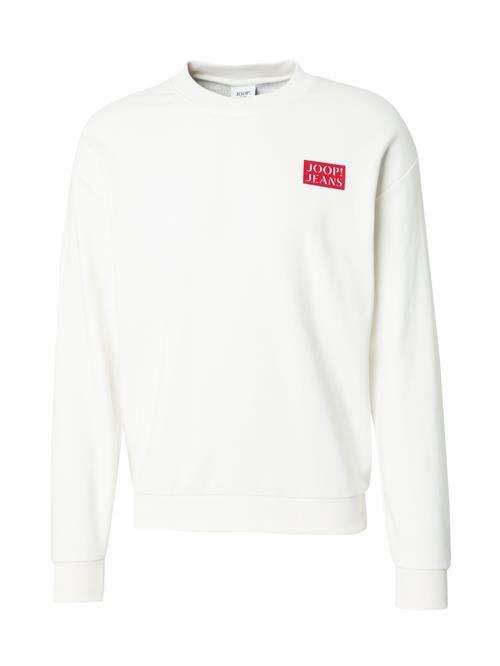 JOOP! Jeans Sweatshirt '13Anastas'  rød / hvid