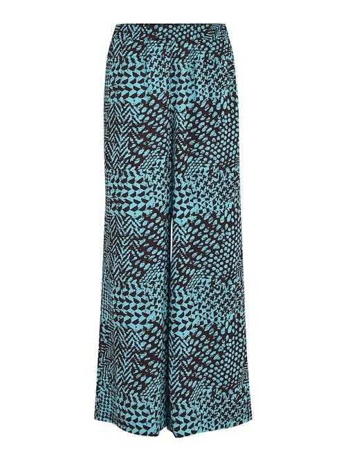 DESIRES Bukser 'Enur'  himmelblå / sort