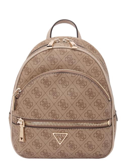GUESS Rygsæk 'MANHATTAN II BACKPACK'  brun / brokade