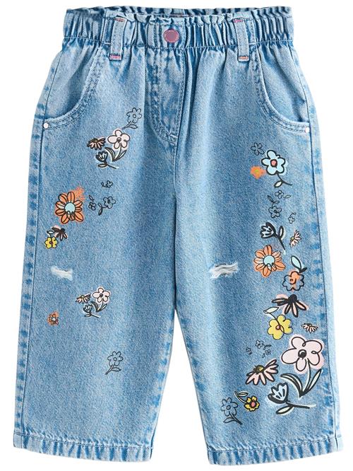 Next Jeans  blue denim / gul / orange / lys pink