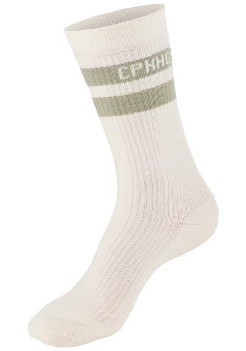 Copenhagen Studios Sportssokker  camel / mint / aubergine / offwhite