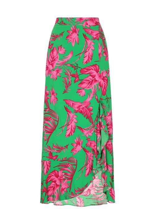 ebeeza Nederdel 'Back To School'  grøn / lys pink / mørk pink