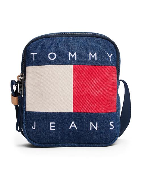 Tommy Jeans Skuldertaske  blue denim / rød / naturhvid