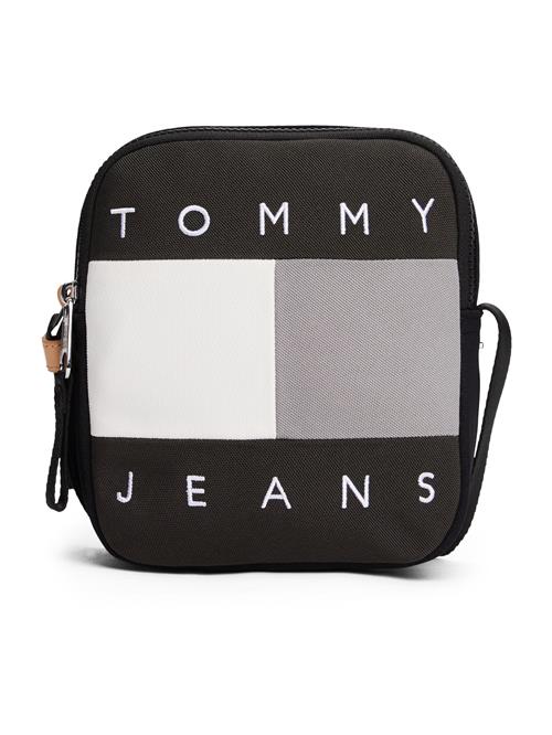 Tommy Jeans Skuldertaske  grå / sort / hvid