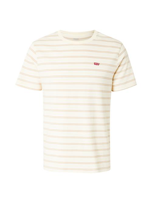 LEVI'S ® Bluser & t-shirts 'Original Housemark'  sand / taupe / hvid
