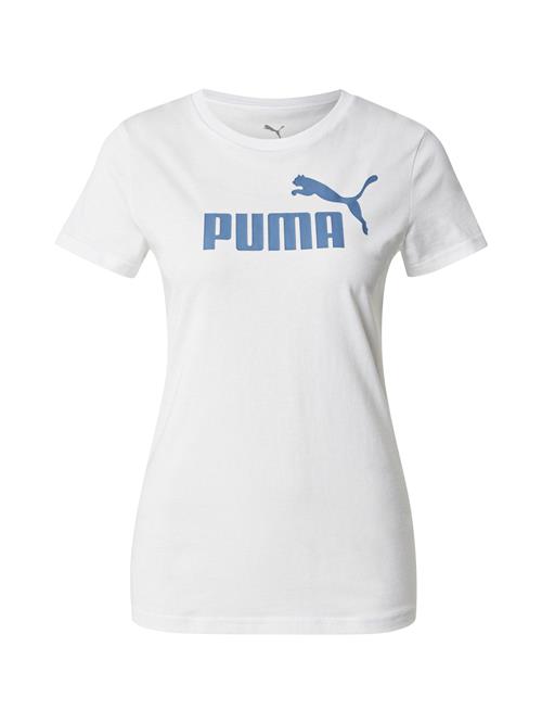 PUMA Shirts 'ESS No. 1'  safir / hvid