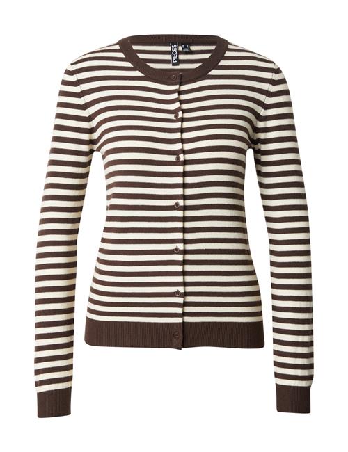 PIECES Cardigan 'PCNora'  brun / æggeskal