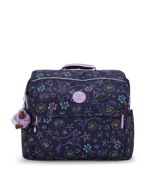 KIPLING Rygsæk 'Codie'  navy / aqua / mørkelilla / lys pink