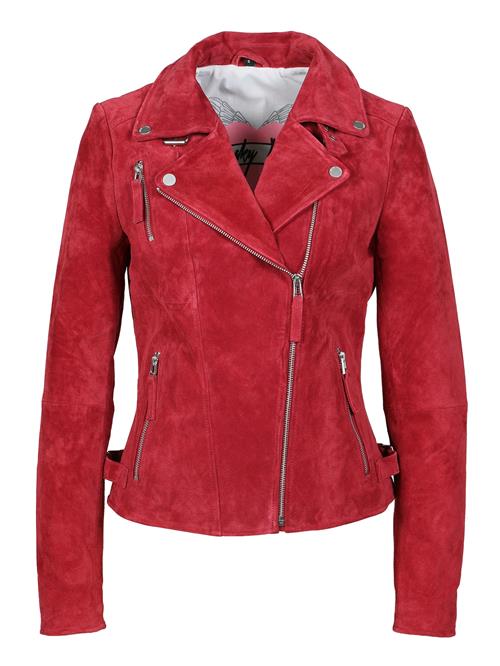 FREAKY NATION Overgangsjakke 'Biker'  burgunder