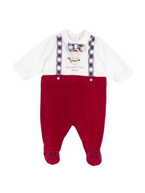 Chicco Nattøj  creme / navy / rød / hvid