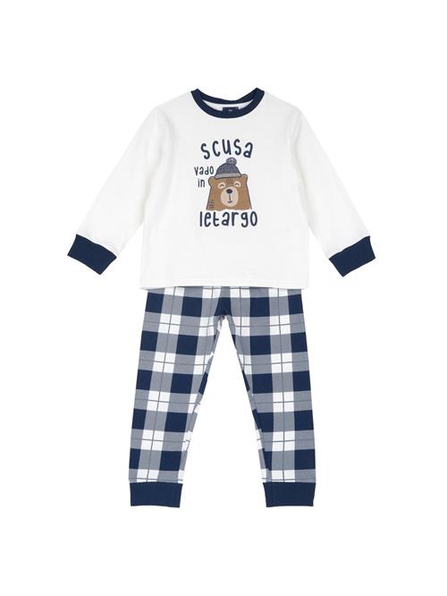 Chicco Nattøj  blå / brun / hvid