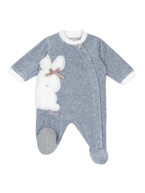 Chicco Overall  grå-meleret / hvid