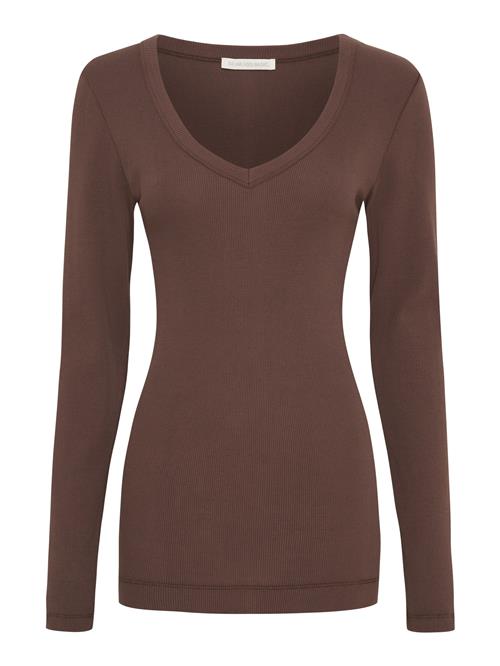 Seamless Basic Shirts  mørkebrun