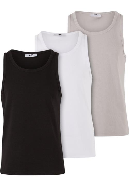 DEF Bluser & t-shirts  grå / sort / hvid