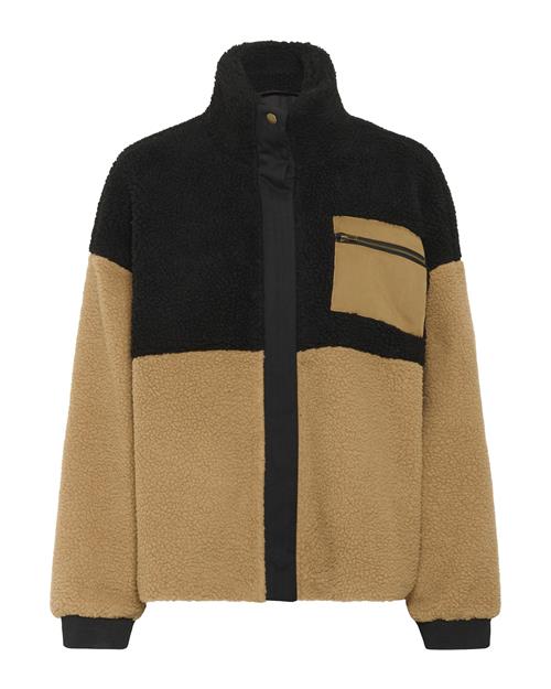 CULTURE Overgangsjakke 'Balo'  beige / sort