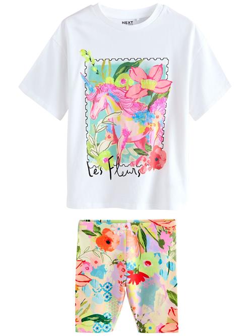 Next Joggingdragt  blandingsfarvet / hvid