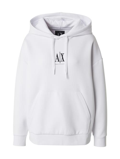 ARMANI EXCHANGE Sweatshirt  sort / hvid