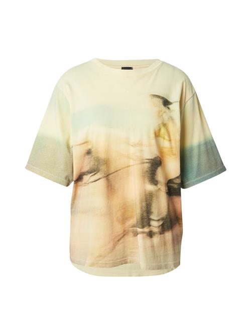 BOSS Shirts 'Enis'  pastelgul / grøn / orange / sort