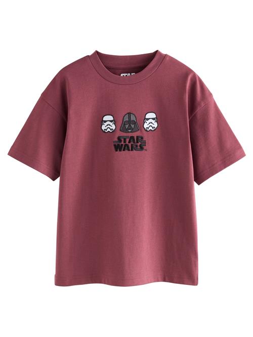 Next Shirts  mørkerød / sort / hvid