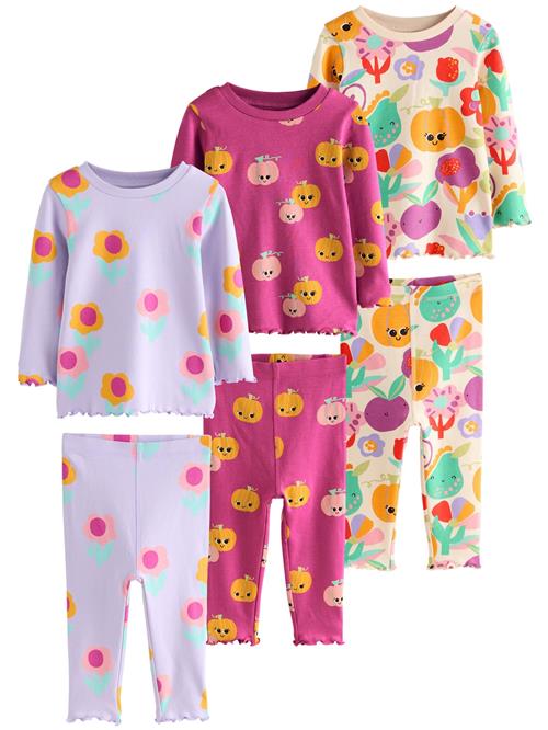 Next Nattøj  beige / lilla / lyselilla / orange